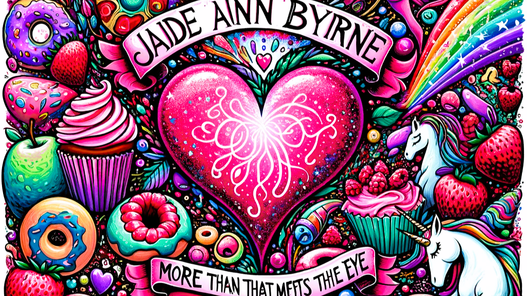 The Art of Being Jade Ann Byrne: More Than Meets the Eye (It’s not just Raspberry Jam Donuts & White Cake ;o